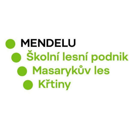 Školní lesní podnik Masarykův les Křtiny, Mendelova univerzita v Brně